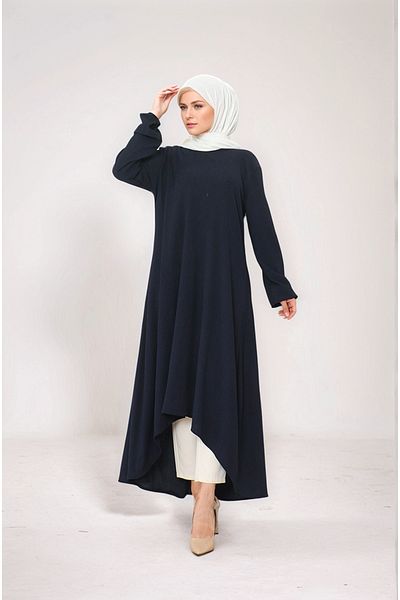 dilber fashion Asymmetric Cut Long Tunic