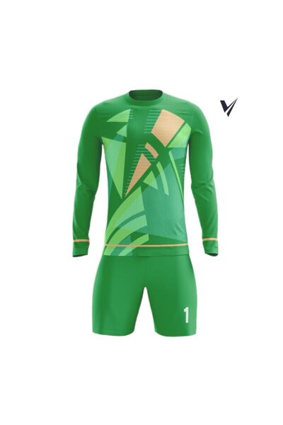 FormaVole Kaleci Forması Yeşil Futbol Kaleci Forması Maç Forması Futbol Forma Ve Şort Seti