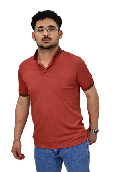 Raymons Men's Polo Neck Mercerized T-Shirt T3000 Bgl-St04533