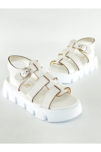 İzmir BDK Butik Girl's Sandals High Sole Sandals Shoes
