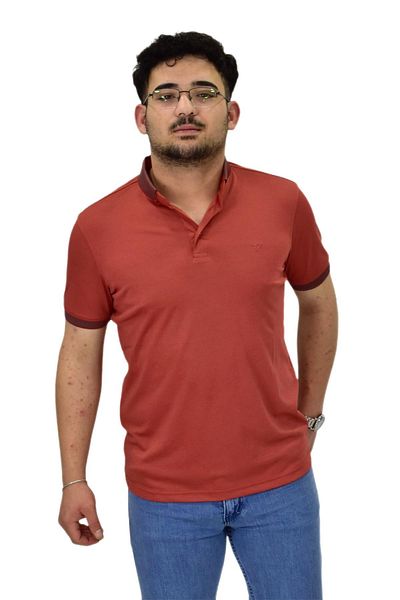 Raymons Men's Polo Neck Mercerized T-Shirt T3000 Bgl-St04533