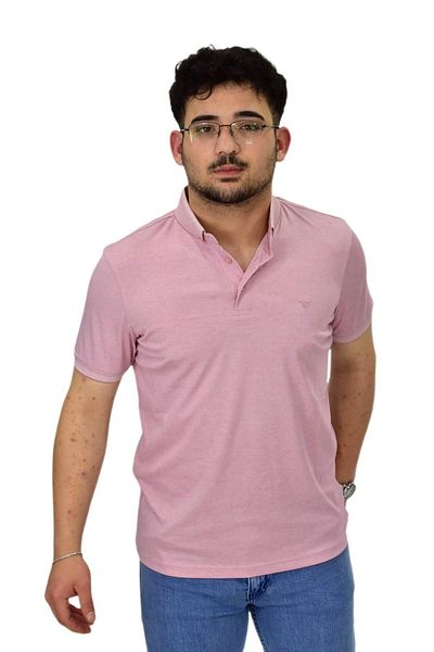 Raymons Men's Plus Size Polo Neck Mercerized T-Shirt T3000 Bgl-St04534