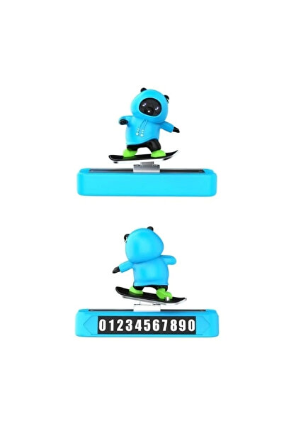 Rukye Shop Hareketli Kayan Figür Kaykay Numaratör Oto Araç Kaykay Numaratör T...