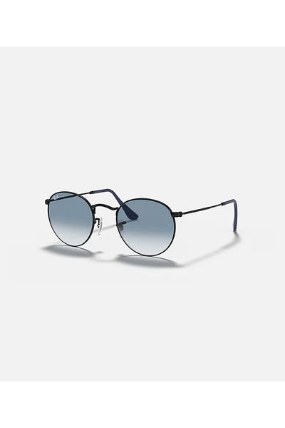 Ray-Ban Classic Round Matte Black Gradient Sunglasses Rb3447 006/3f Size 50