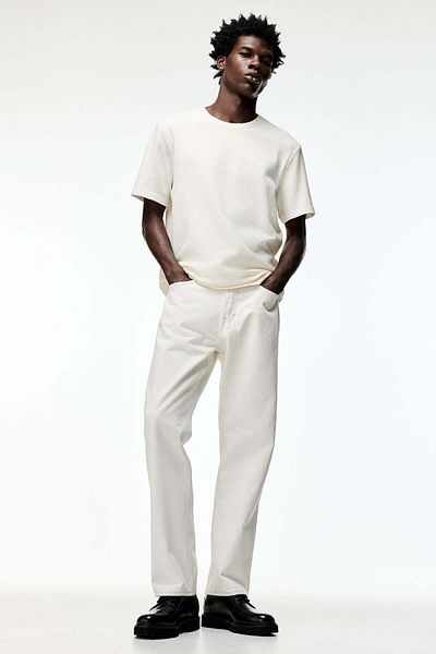 H&M Regular Fit Piqué T-shirt