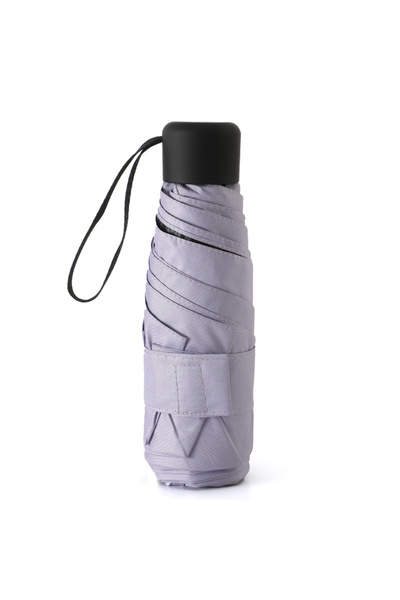 Choice مظلة صغيرة خفيفة الوزن قابلة للطي ومقاومة للرياح ومناسبة للسفر والأمطا...