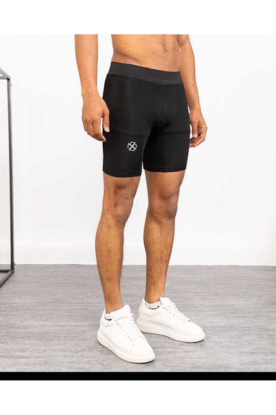 Zula Moda Ανδρικά κολάν σορτς γυμναστικής / Ανδρικά κολάν σορτς