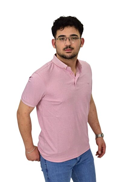 Raymons Ανδρικό μπλουζάκι Mercerized με γιακά πόλο μεγάλου μεγέθους T3000 BGL-ST04534