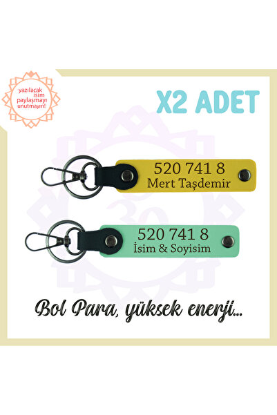 Asortishey Energy-Filled Gift Special for Your Name Keychain That Brings Abun...