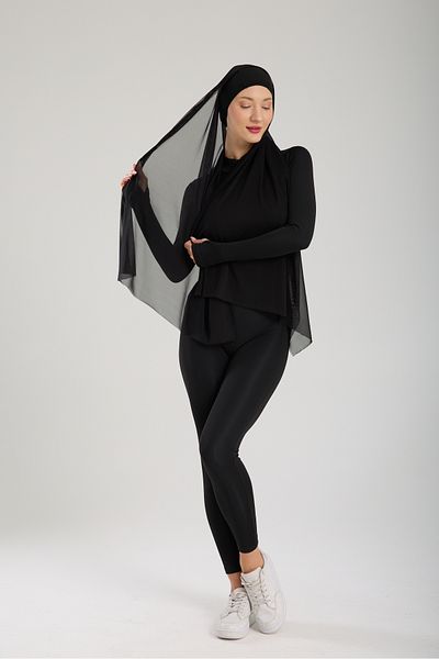 winmoda Γυναικείο μαγιό Hijab Μακρυμάνικο Ολόσωμο / Μαγιό Πισίνας Θάλασσας