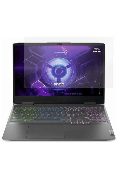Engo Lenovo LOQ 15IRH8 - شاشة 15.6 بوصة غير لامعة، واقي شفاف 16:9