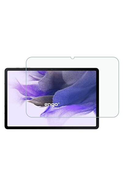 Engo Samsung Galaxy Tab S7 Fe Ekran Koruyucu 9H Kırılmaz Esnek Nano Cam, HD Ş...
