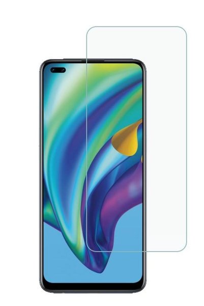 Engo Oppo Reno 4 Lite İle Uyumlu Ekran Koruyucu 9H Temperli Kırılmaz Esnek Na...