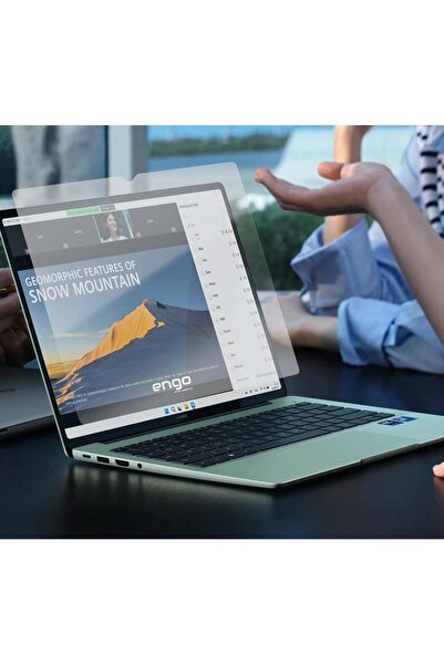 Engo Huawei Matebook 14 14.2 inç 2024 Mat Ekran Koruyucu Şeffaf