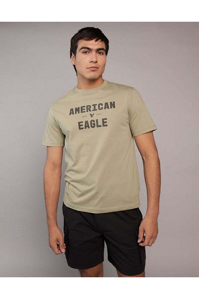 AMERICAN EAGLE AE Logo Graphic T-Shirt