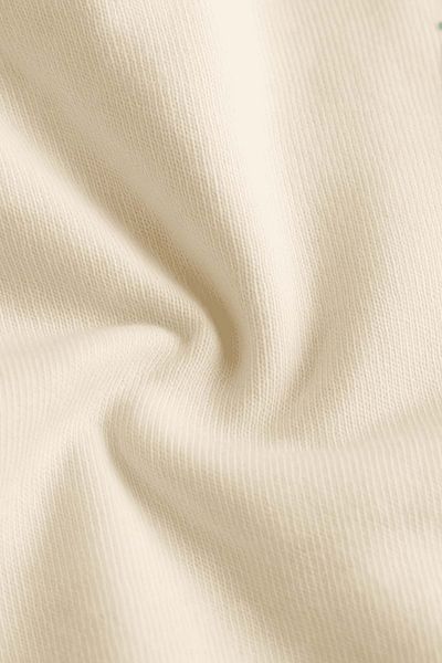 wakawakakidsstore White Boy's Shorts Suit with Palm Detail - Ecru