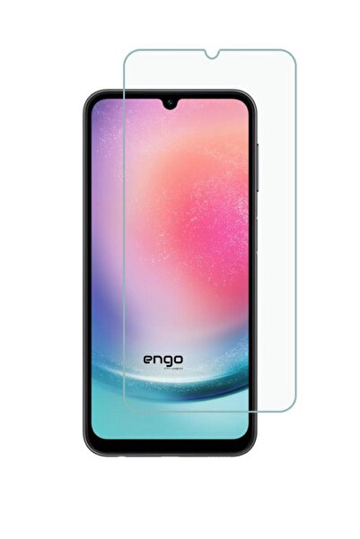 Engo Samsung Galaxy A24 İle Uyumlu Ekran Koruyucu 9H Temperli Kırılmaz Esnek ...
