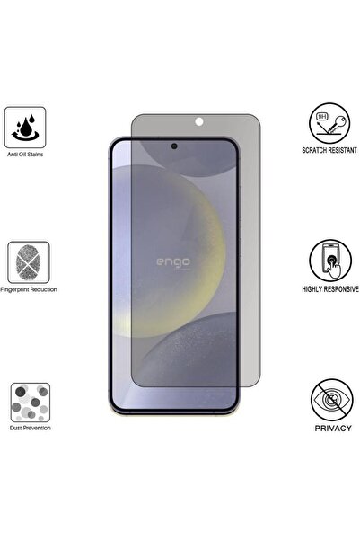 Engo Ghost Screen Protector Compatible with Samsung Galaxy S24 Plus Sm-S926B
