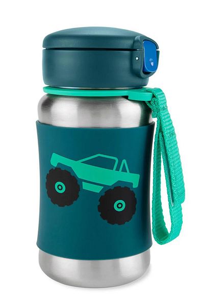 Skip Hop Spark Style - Stainless Steel Truck, Straw Drinker