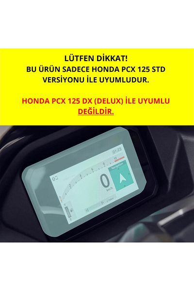Engo Honda Pcx125 Std Matte Screen Protector 5" Lcd Indicator 2025
