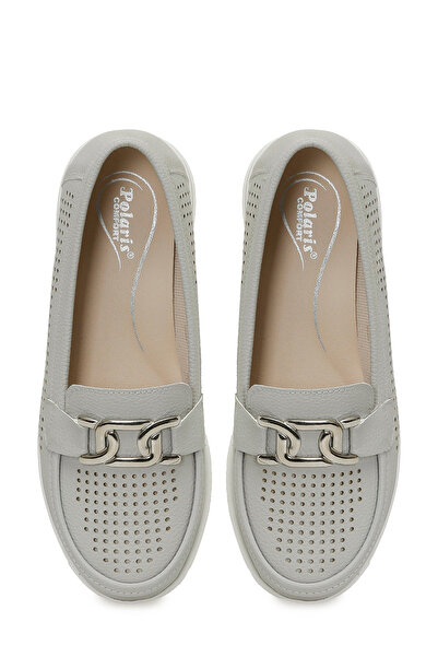 Polaris 166019.Z5FX Gri Kadın Loafer