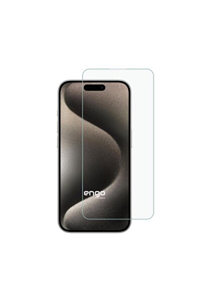 Engo Apple iPhone 15 Pro Max Ekran Koruyucu Şeffaf Nano