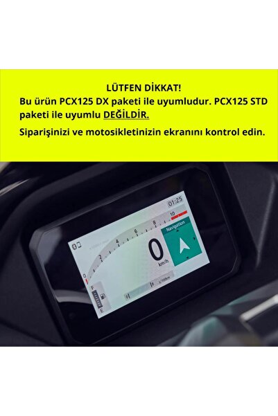 Engo Honda Pcx125 DX Ekran Koruyucu 5 inç Tft Gösterge Ekran 2025 2026