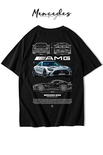 Freeyez Unisex Oversize Mercedes AMG GTR Black Series T-shirt
