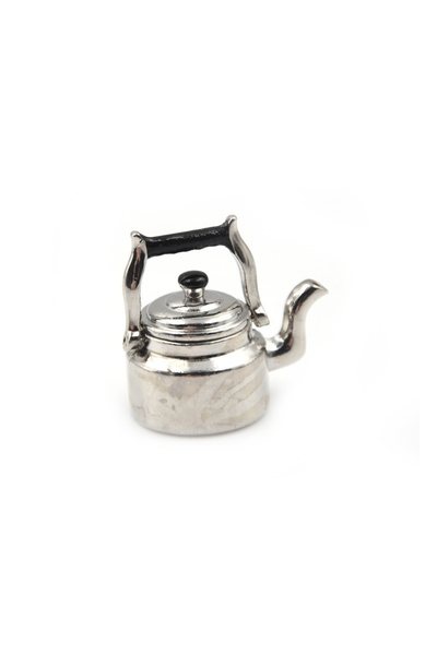 Choice1 A3 Dollhouse Miniature Accessories Simulation Retro Kettle Pot Open L...