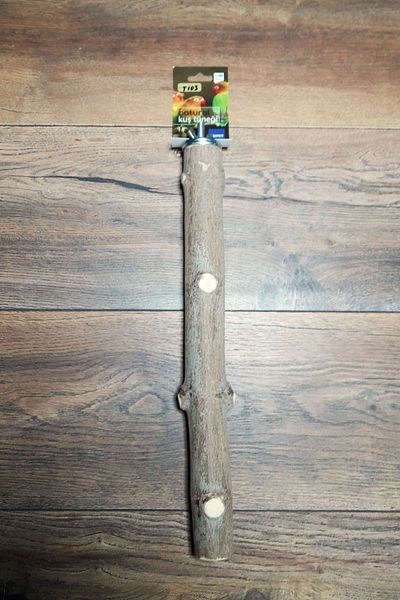 Vixpet Venty 38 cm Natural Parrot Perch |   Macaw, Cockatoo, Jako, Amazon, Eklektus, Alexander - T103