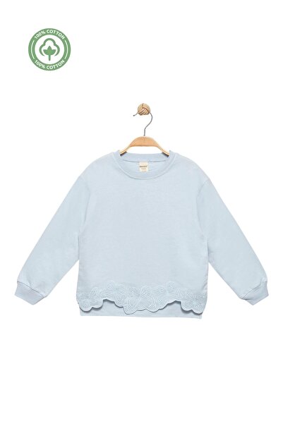 Divonette Момичешка блуза от 100% памук с бродерия - Детски дрехи