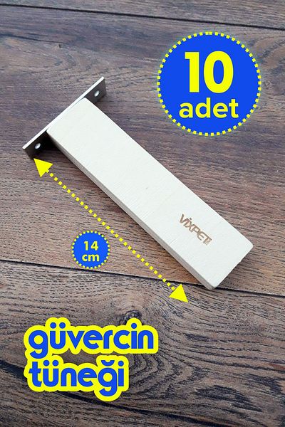 Vixpet Wing Wooden Dove Perch 14 cm |   10 Pieces |   Single Perch |   Wooden Perch |   Resting Perch