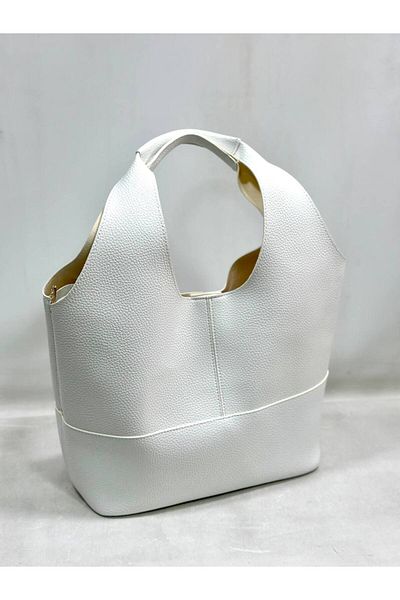 çkn sedat çakan çanta & fular & aksesuar Geanta de umar dama BIGBAG din tesatura texturata cu geanta catelus