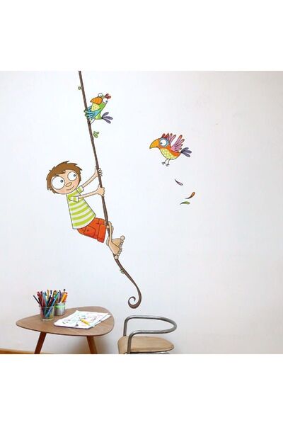 KT Decor Autocolant de perete pentru camera copiilor Cambaz