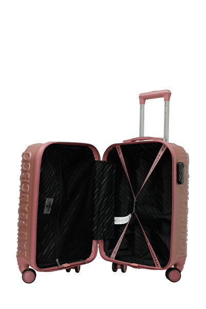 lumberjack LUGANO -K ABS 5FX Pudra Unisex Küçük Boy Valiz