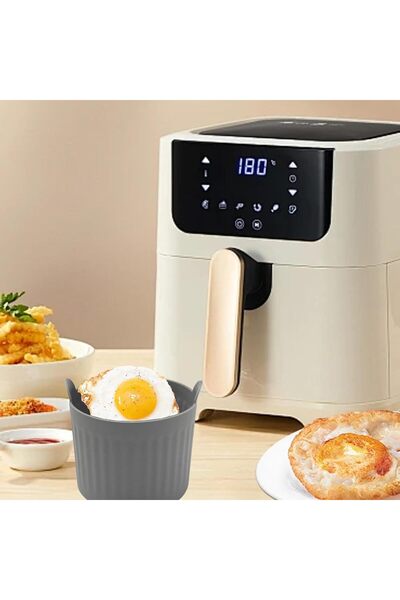 Arabest 6 Pcs Ramekins for Air Fryer,High Temperature Resistant,doesn't stick Mold,for Fryer,Baking Utensils