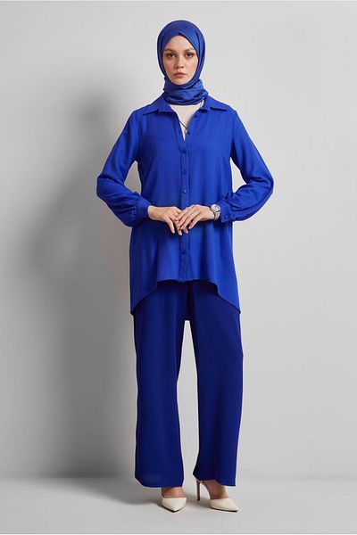 Alvina Asymmetric Cut Tunic 44817
