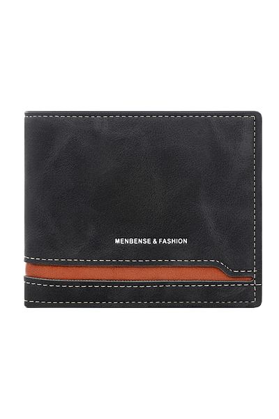 ETG Business Men's Wallet Short Wallet Card Holder Document Bag 12*9.5*2.5cm