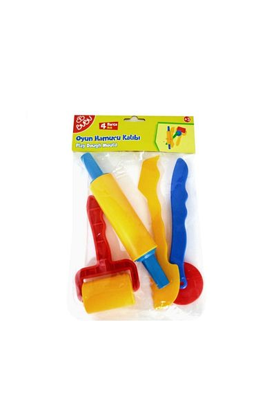 Bubu Bu-Bu Play Dough Mold 4 Pieces -Hk0012