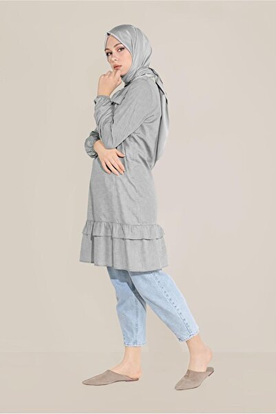 Alvina Ruffle Detailed Tunic 40712