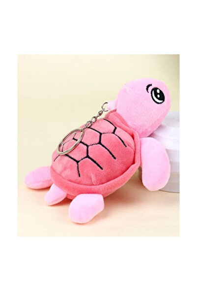 Flower Toys ميدالية مفاتيح سلحفاة كاريتا من القطيفة 10 سم