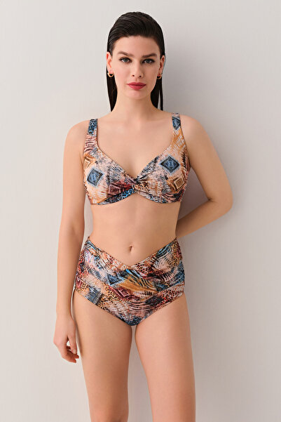 SUWEN Freya Yüksek Bel V Kesim Bikini Alt