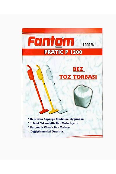 Magic Bags Fantom Pratik P1200 - Speedy Du 2000 - White Dust Bag - 15 Pcs