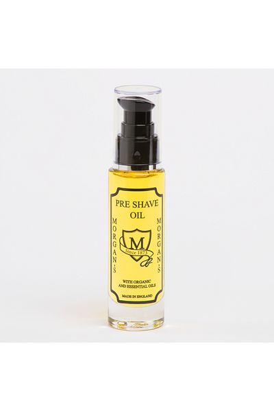 Morgan's Pomade Morgan's Pre Shave Oil 50ml Glass Bottle
