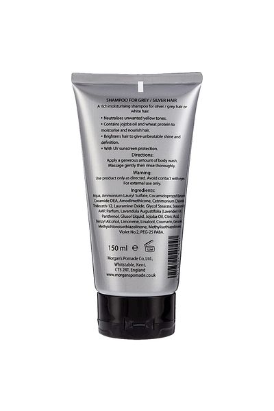 Morgan's Pomade Morgan's Shampoo for Grey/Silver Hair 150ml Tube