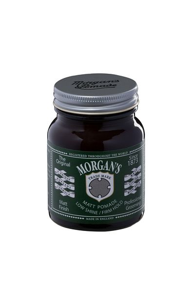 Morgan's Pomade Morgan's Pomade Low Shine/ Firm Hold Matt Finish 100g Jar (Green label)