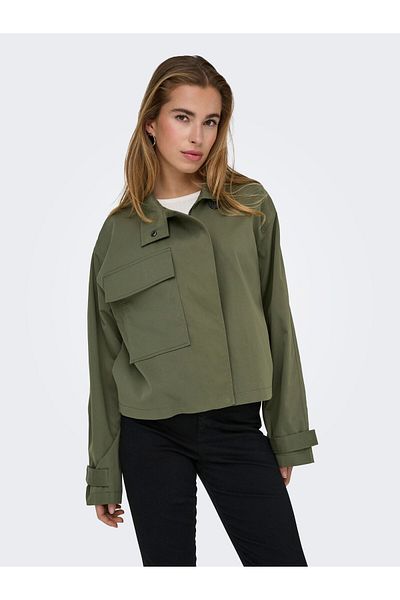 ONLY Jacke Baseball Verstellbare rmelbündchen mit Schnalle Jacke