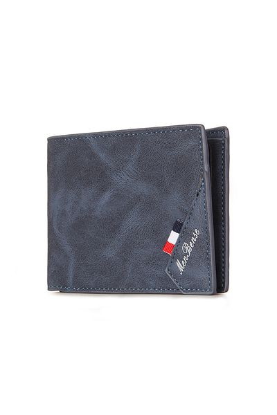 ETG Business Men's Wallet Short Wallet Card Holder Document Bag 12*9.5*1.5cm