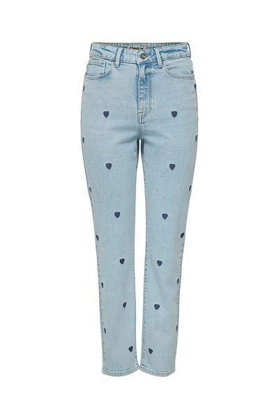 ONLY Straight-Fit jeans Gerade geschnitten Hohe Taille Jeans