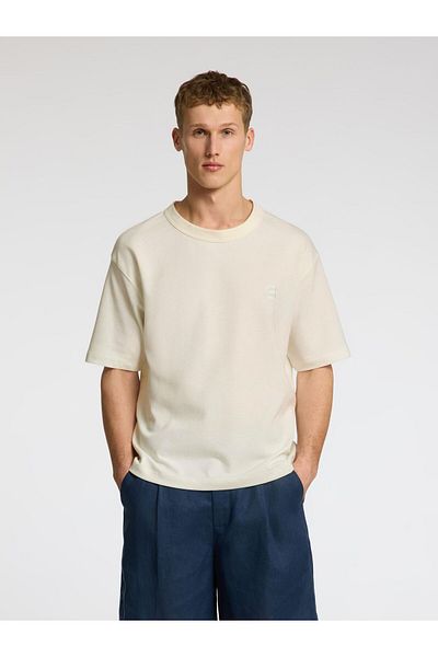 Selected Homme T-Shirt mit Rundhalsausschnitt Relaxed Fit